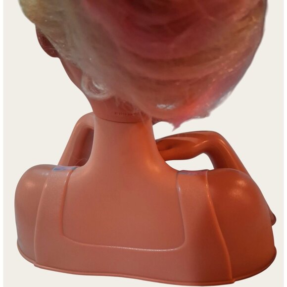 Barbie Blonde Styling Doll Head With Makeup Glittery Top RARE - Picture 8 of 12